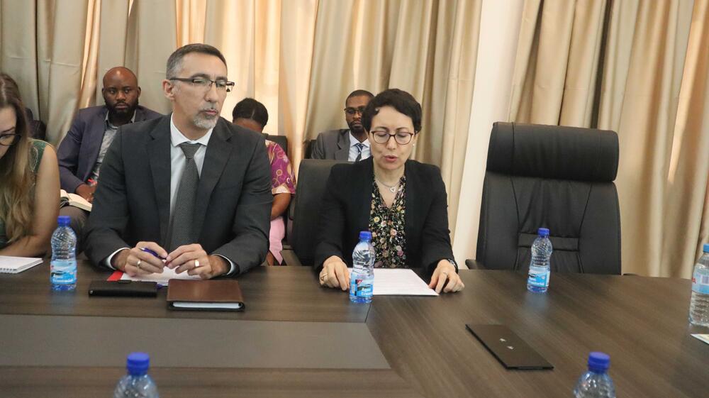 La representante de UNFPA en Guinea Ecuatorial se reúne con el representante de AECID