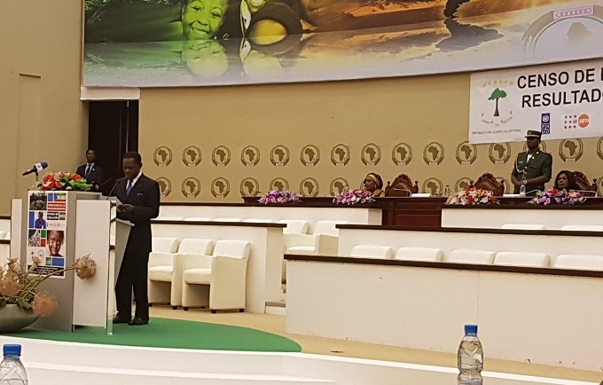 Acto solemne de la presentación de los Resultados Definitivos del Censo 2015 de Guinea Ecuatorial