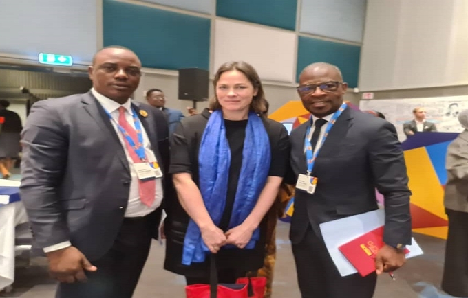 The Honorable Silvestre Abaga (right) together with other member-participants at the ICPD conference in Oslo.