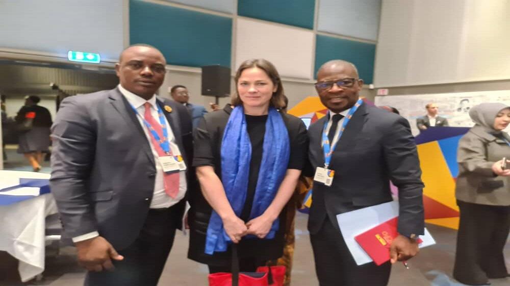 The Honorable Silvestre Abaga (right) together with other member-participants at the ICPD conference in Oslo.