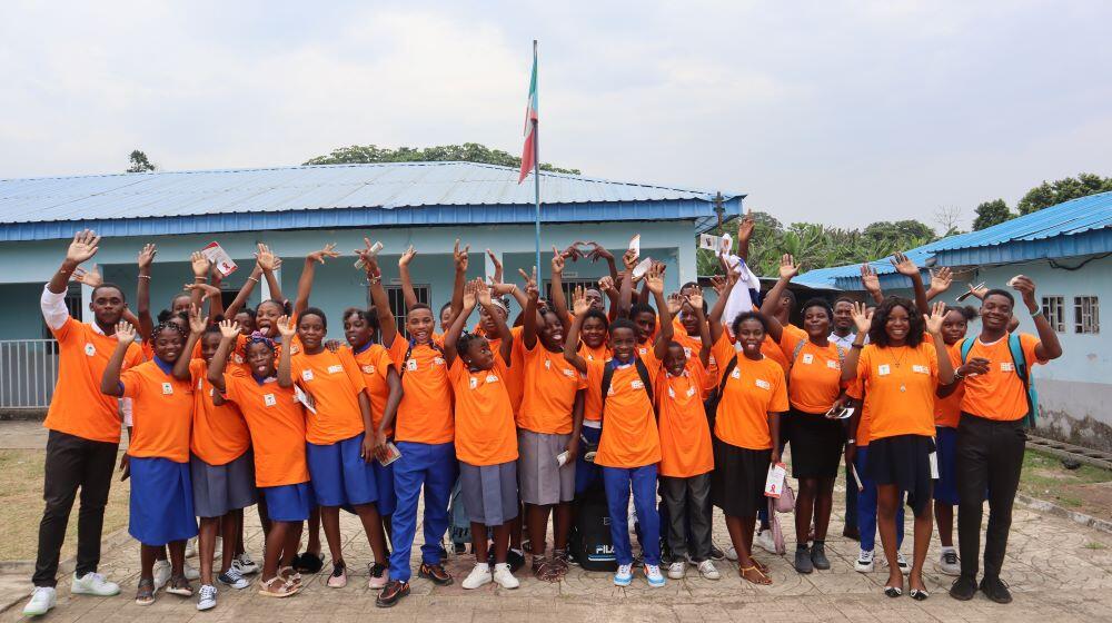 Photo credit: Flora Isabel M. Obama: talks to the adolescents of the 3rd ESBA, Doña Teresa Center, Potao-Malabo.