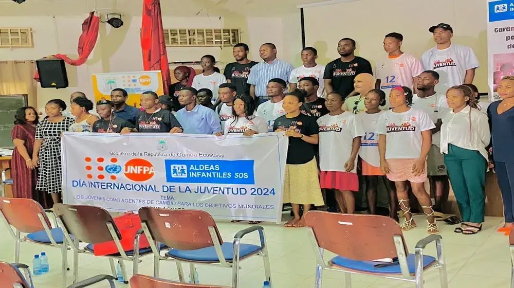 UNFPA Guinea Ecuatorial Celebra el Día Internacional de la Juventud con éxito en Malabo y Bata