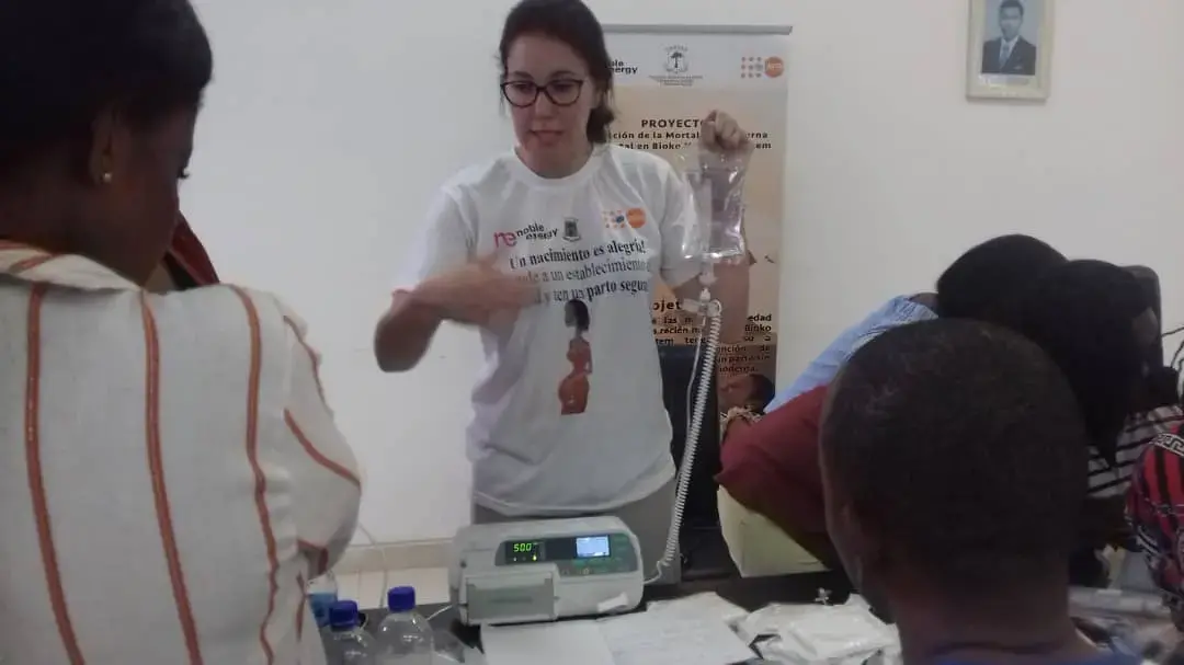 Los profesionales de salud de Bioko-Norte reciben una  Capacitación en  Manejo de emergencias obstétricas y del recién nacido. 